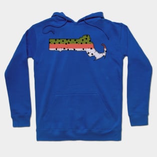 Massachusetts Trout Hoodie